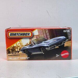 Matchbox 1963 Chevrolet Corvette Convertible Power Grab